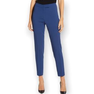 Anne Klein Bowie Straight-Leg Dress Pants, Spruce Size 16